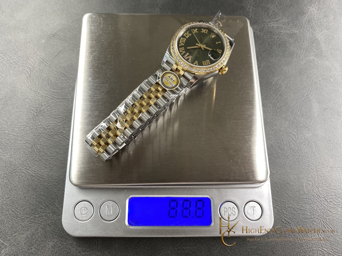 Rolex Datejust 278383RBR-0016 caseback view super clone watch