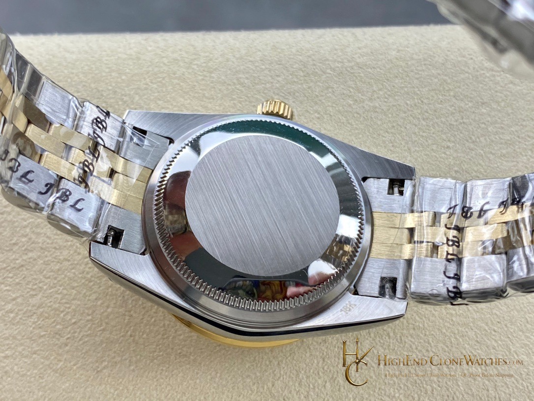 Rolex Datejust m278383rbr-0020 buckle or clasp detail super clone watch