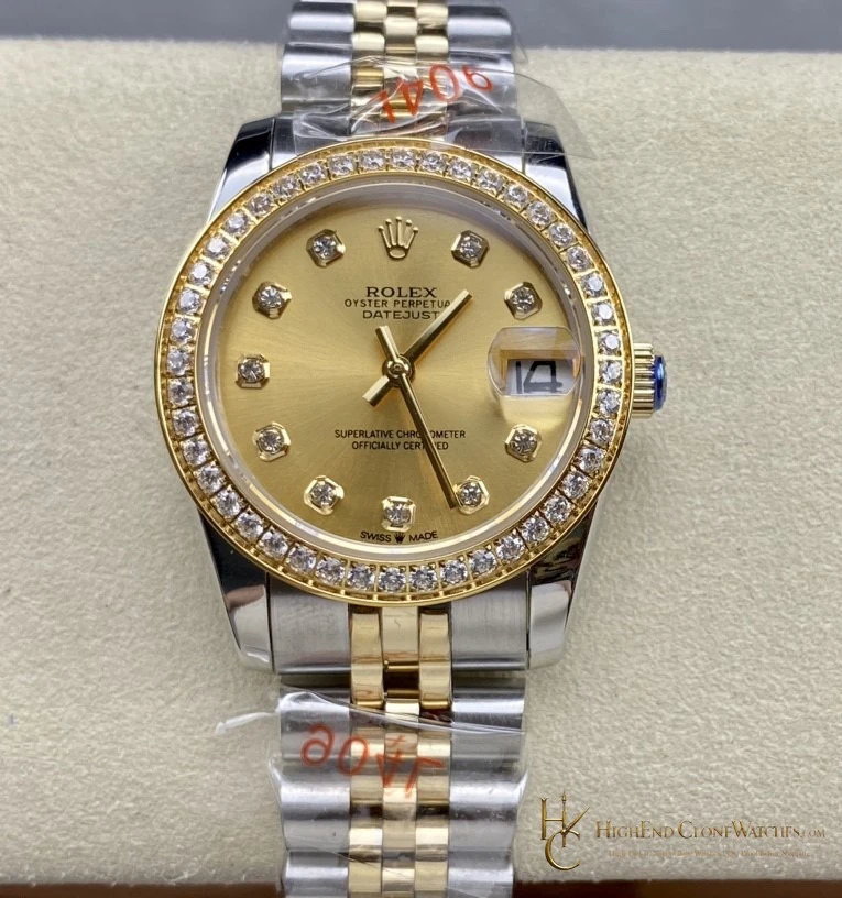 Rolex Datejust 278383RBR-0026 front view super clone watch