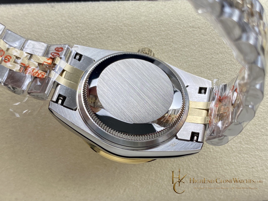 Rolex Datejust 278383RBR-0026 buckle or clasp detail super clone watch