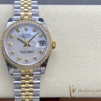 Rolex Datejust front view super clone watch