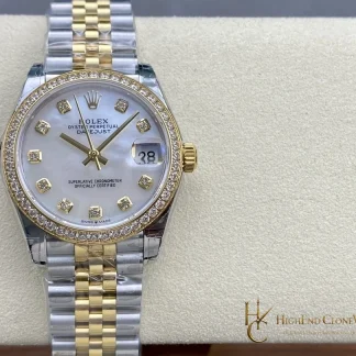 Rolex Datejust front view super clone watch