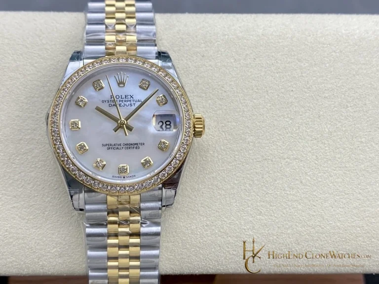 Rolex Datejust front view super clone watch
