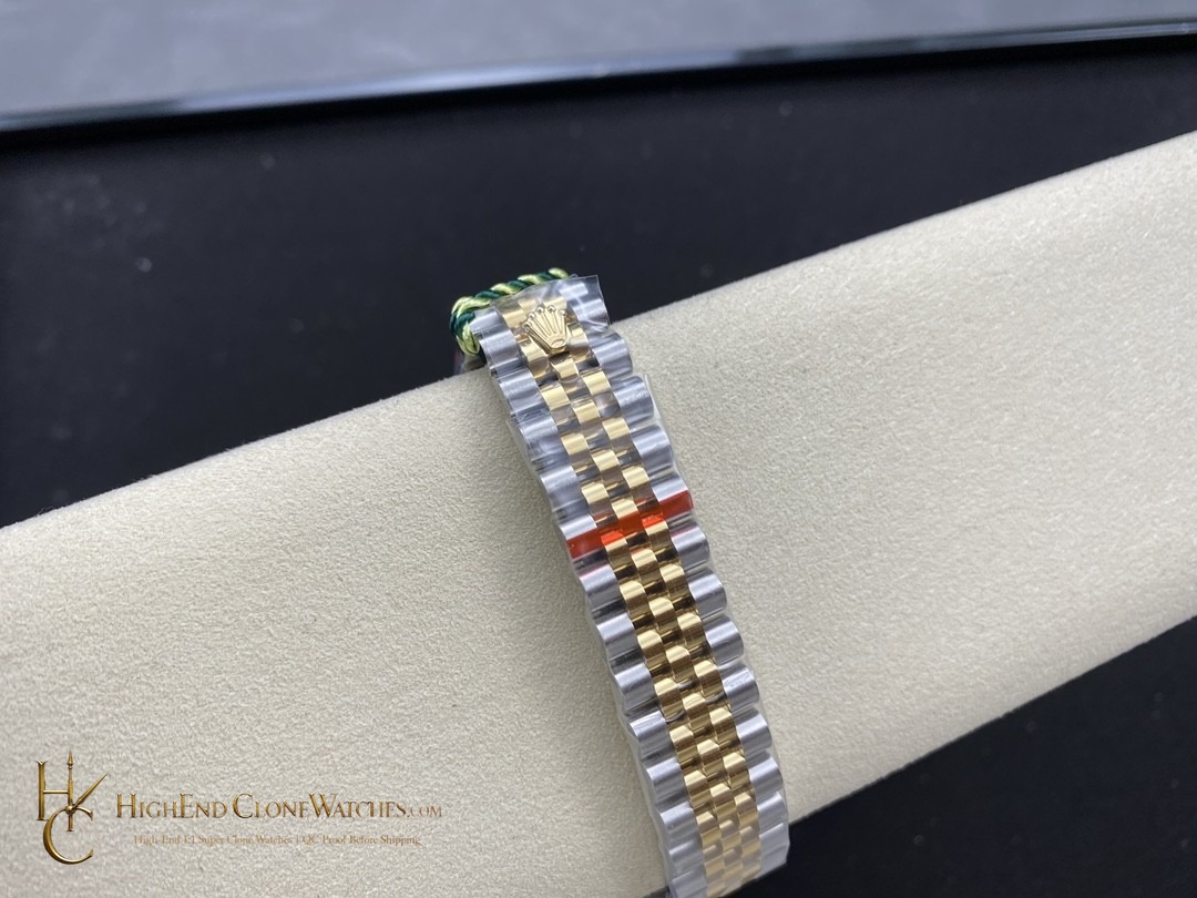 Rolex Datejust caseback view super clone watch