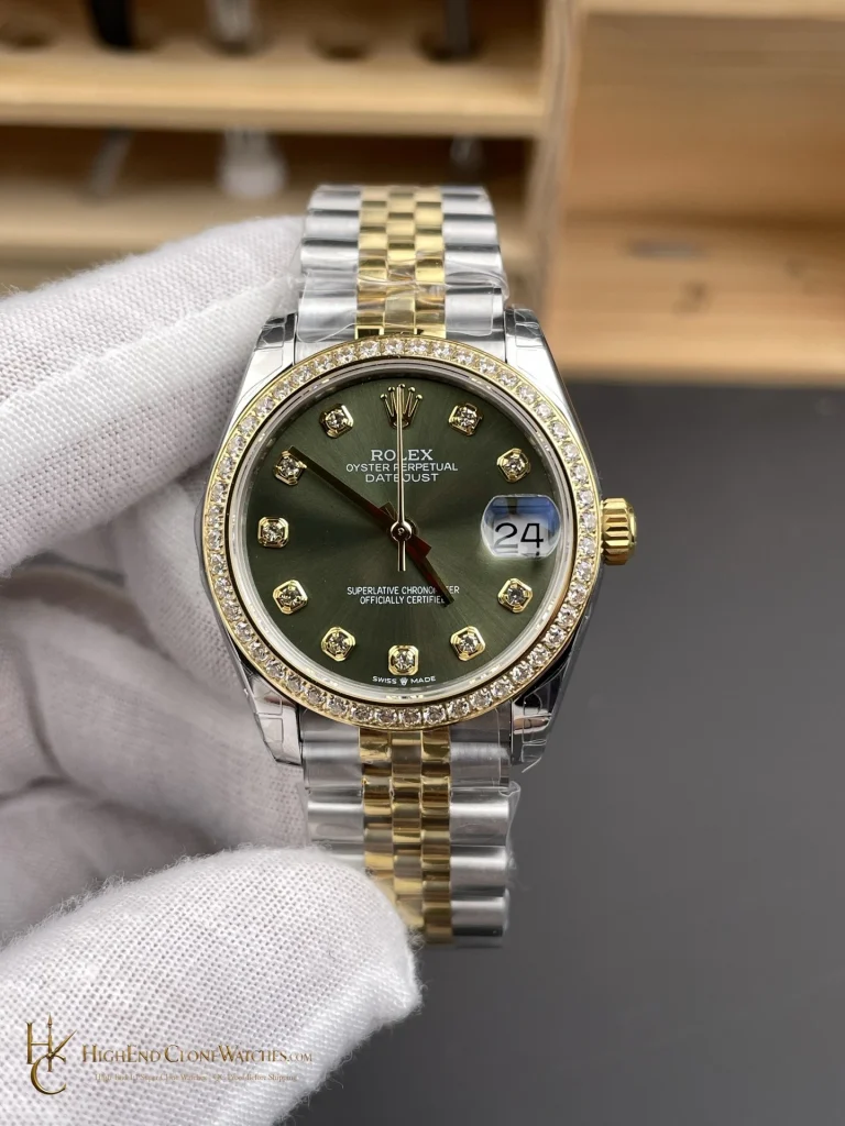 Rolex Datejust 278383RBR front view super clone watch