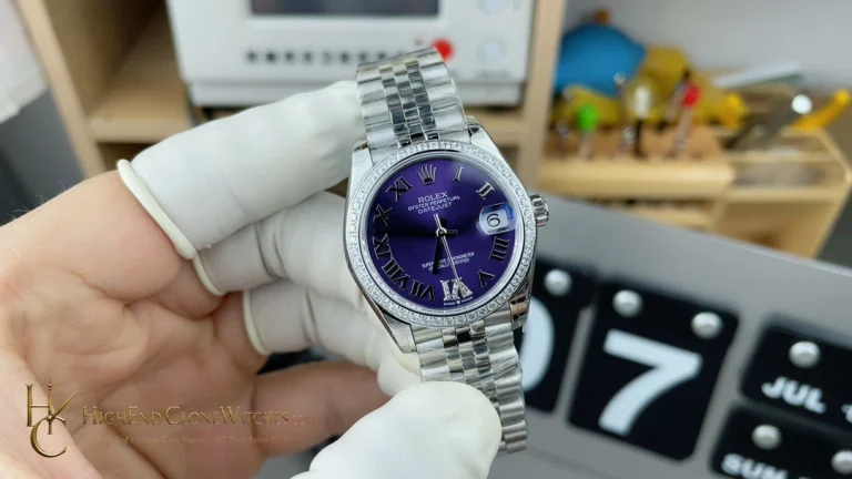 Rolex Datejust 278384RBR-0030 front view super clone watch