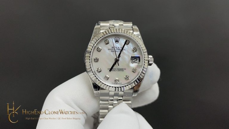 Rolex Datejust 36 Ref. 126234 front view super clone watch
