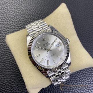 Rolex Datejust 126334-0004 angled dial view super clone watch
