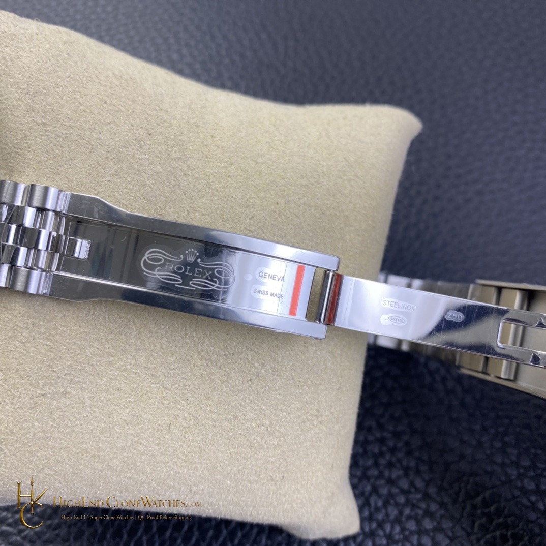 Rolex Datejust 126334-0004 buckle or clasp detail super clone watch