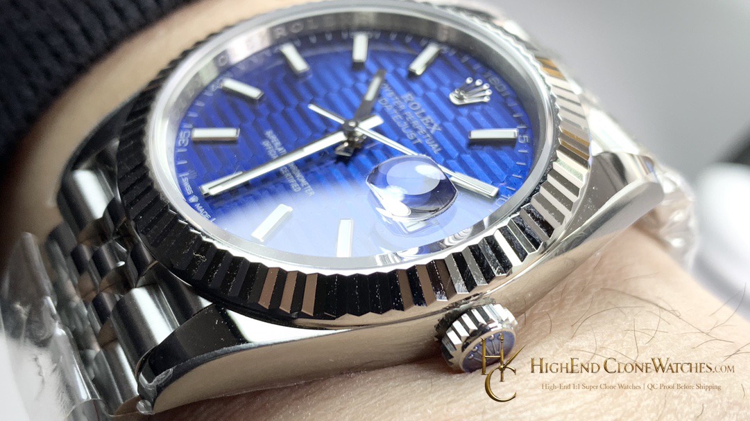 Rolex Datejust 126334-0032 side case profile super clone watch