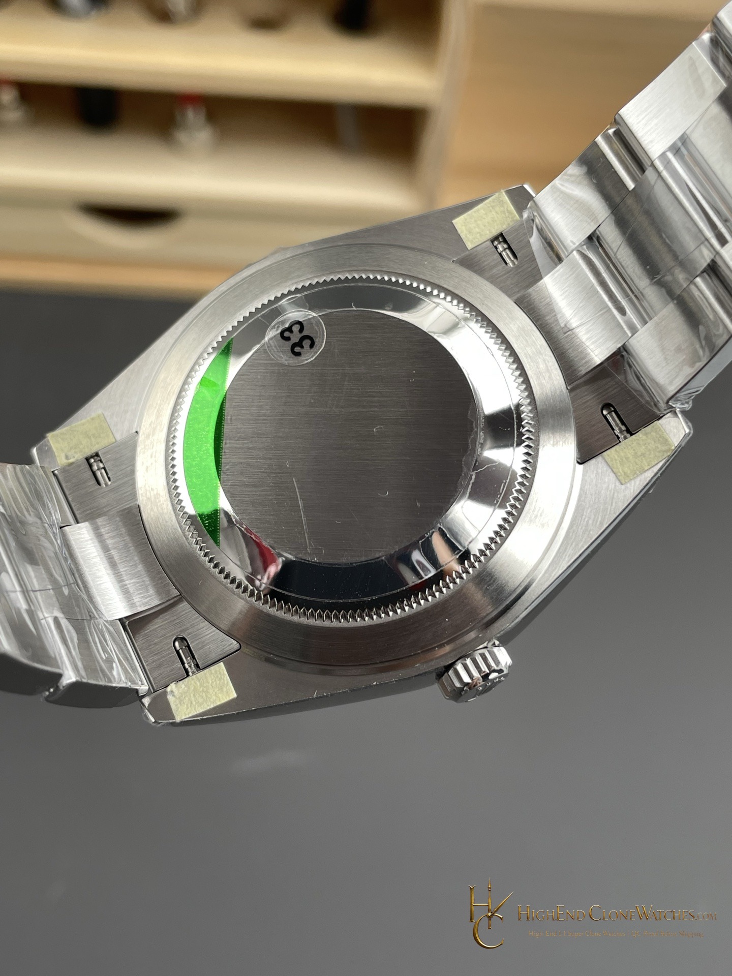 Rolex Datejust 41 Ref. 126300 side case profile super clone watch