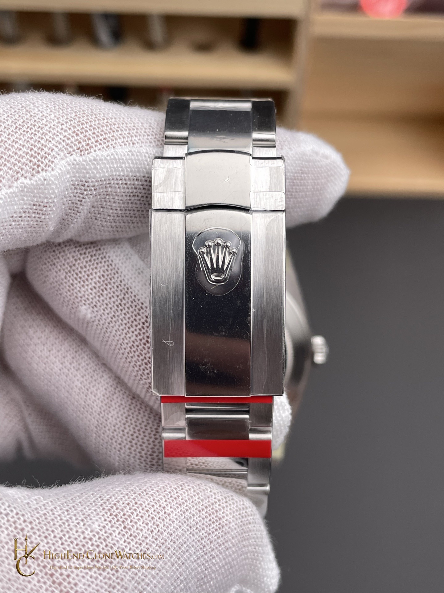 Rolex Datejust 41 Ref. 126300 buckle or clasp detail super clone watch