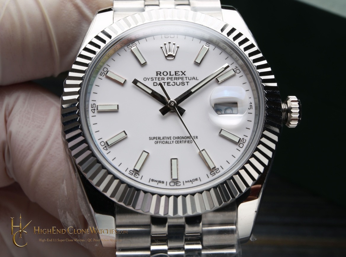 Rolex Datejust 126334-0010 front view super clone watch