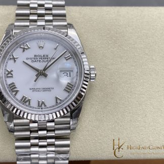 Rolex Datejust 36 M126234 front view super clone watch