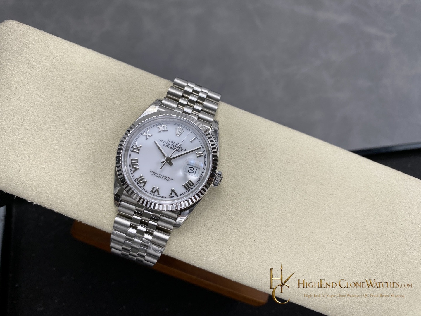 Rolex Datejust 36 M126234 side case profile super clone watch