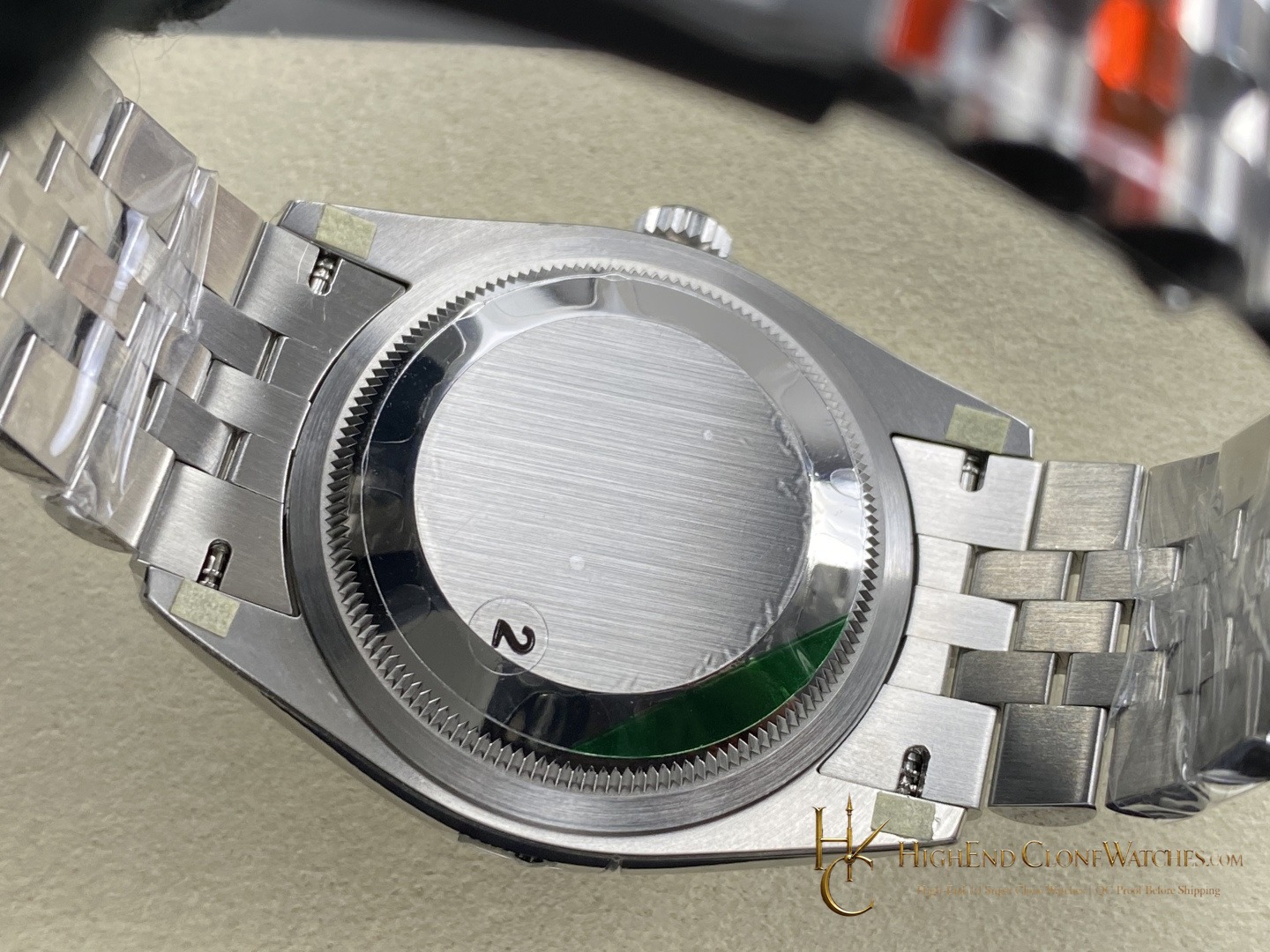 Rolex Datejust 36 M126234 buckle or clasp detail super clone watch