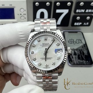 Rolex Datejust 126334-0020 front view super clone watch