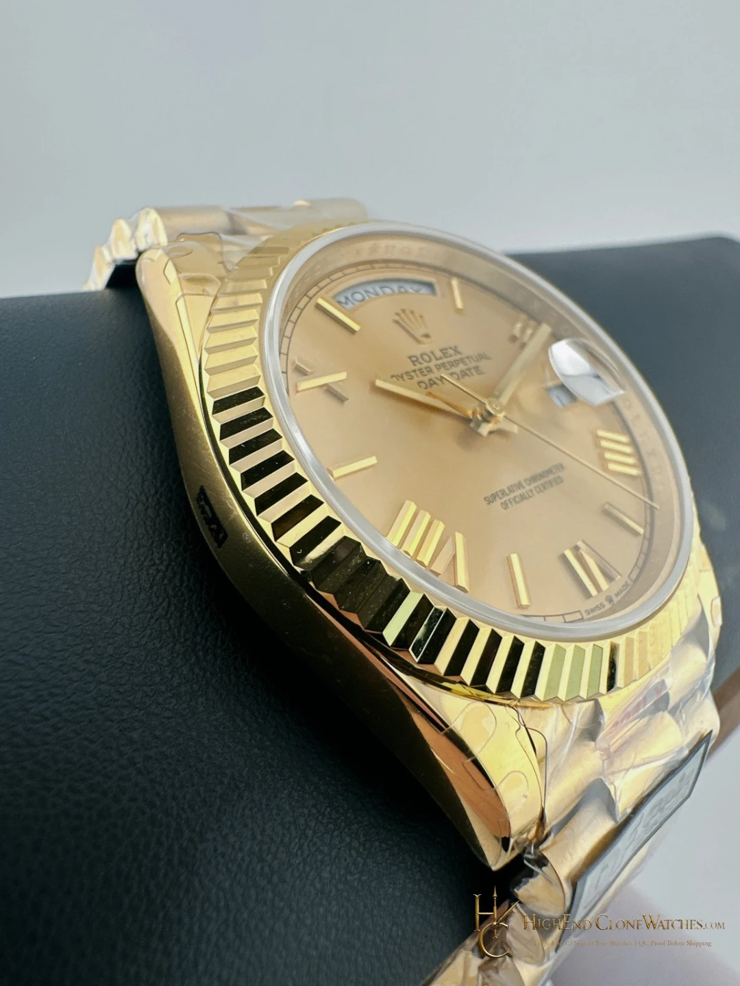 Rolex Day-Date M228238-0006 bracelet or strap fit super clone watch