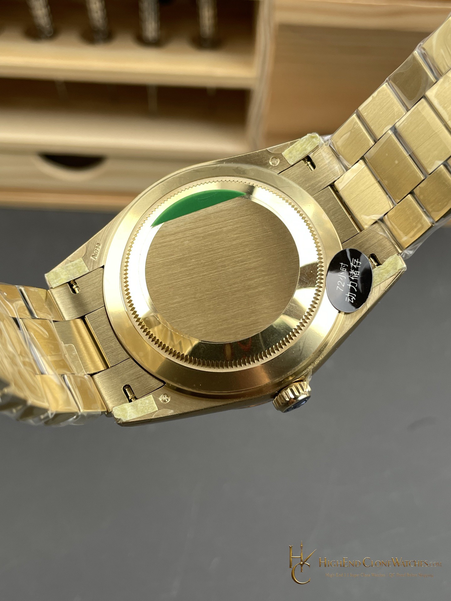 Rolex Day-Date m228238-0067 side case profile super clone watch