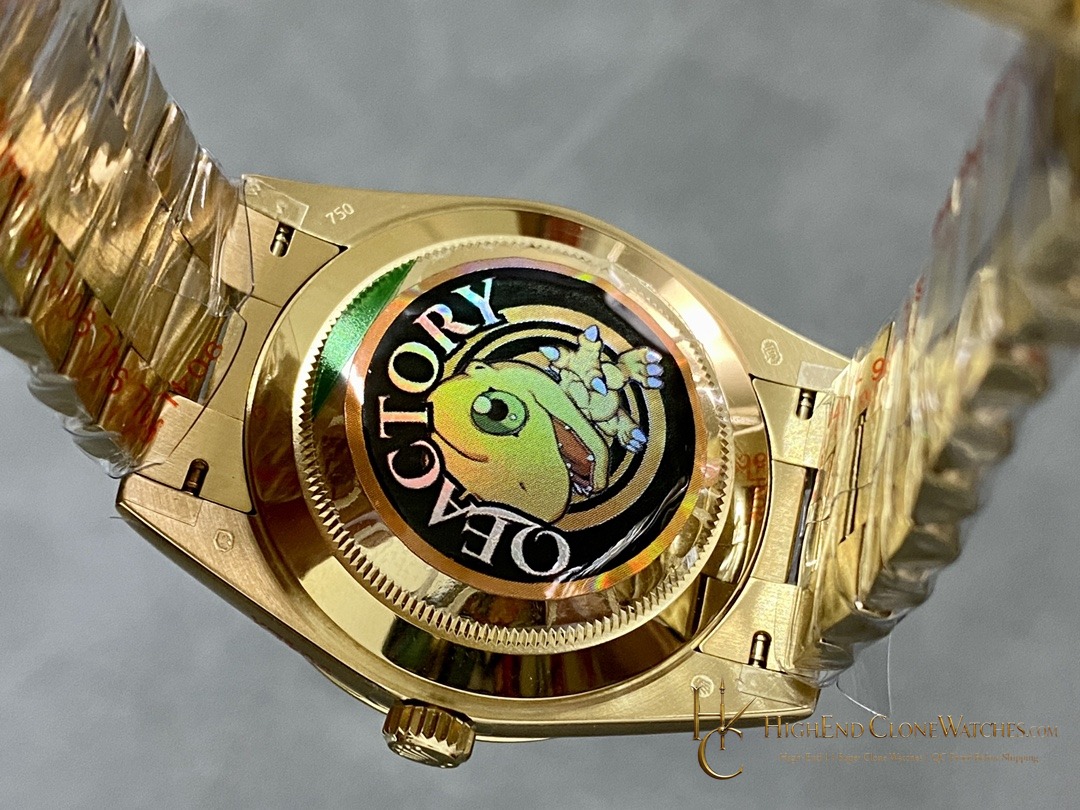 Rolex Day-Date 40 Ref. 228238 buckle or clasp detail super clone watch