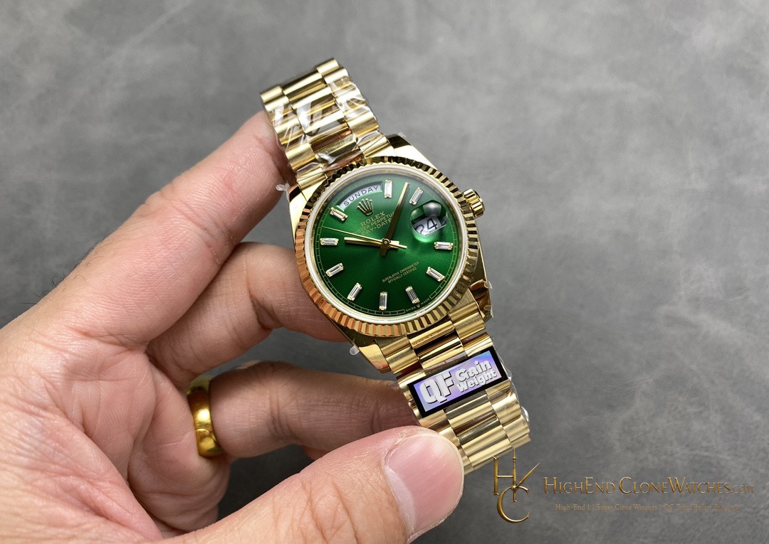 Rolex Day-Date 128238-0130 side case profile super clone watch