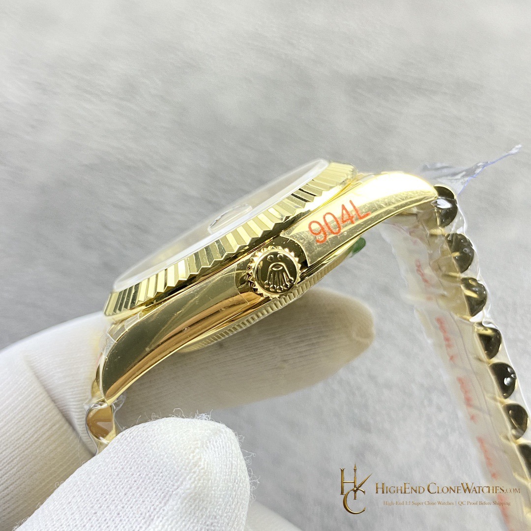 Rolex Day-Date 228238-0005 side case profile super clone watch
