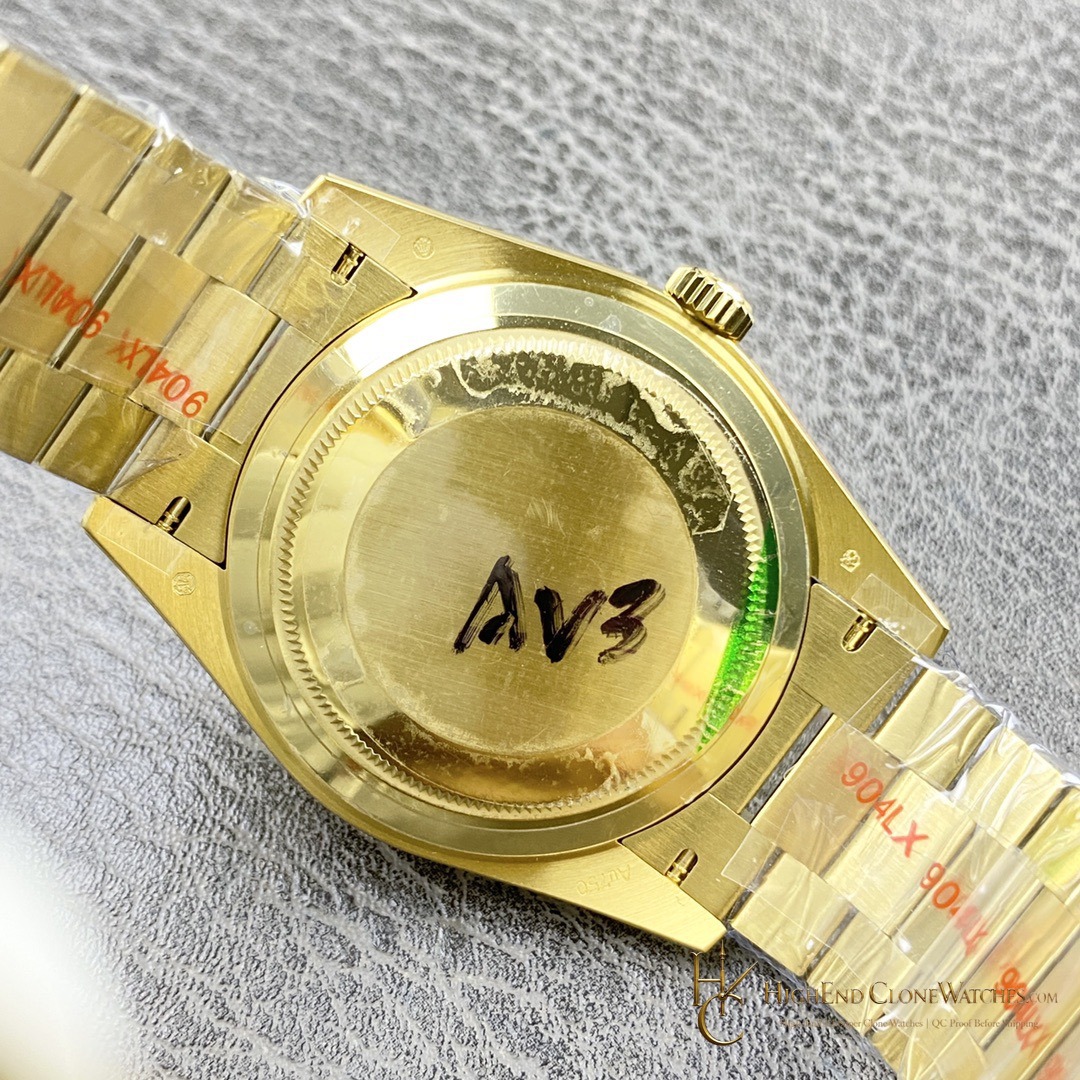 Rolex Day-Date 228238-0005 buckle or clasp detail super clone watch
