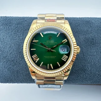 Rolex Day-Date m128238-0118 front view super clone watch