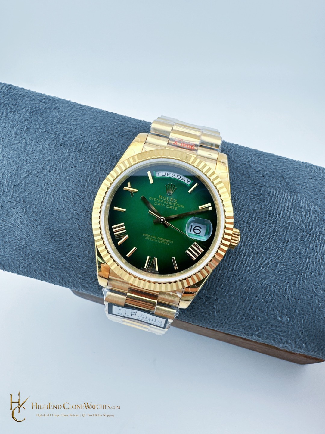 Rolex Day-Date m128238-0118 side case profile super clone watch
