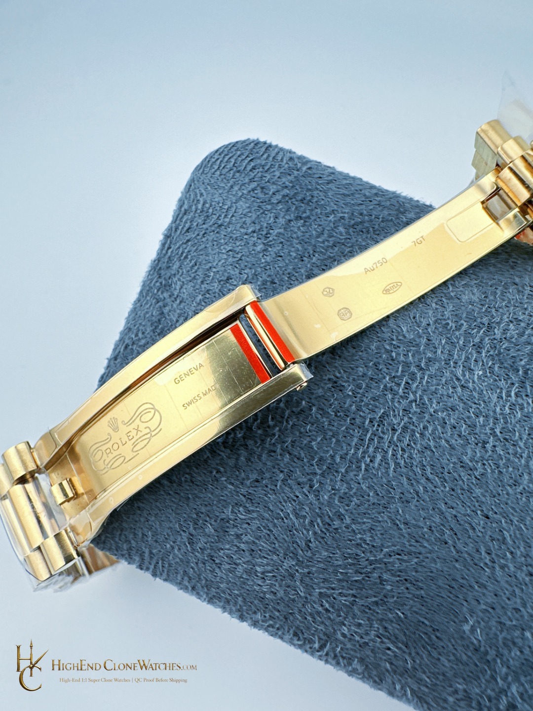 Rolex Day-Date m128238-0118 caseback view super clone watch