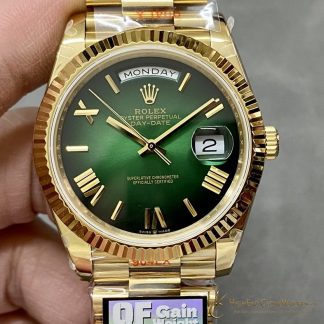 Rolex Day-Date 228238-0069 front view super clone watch