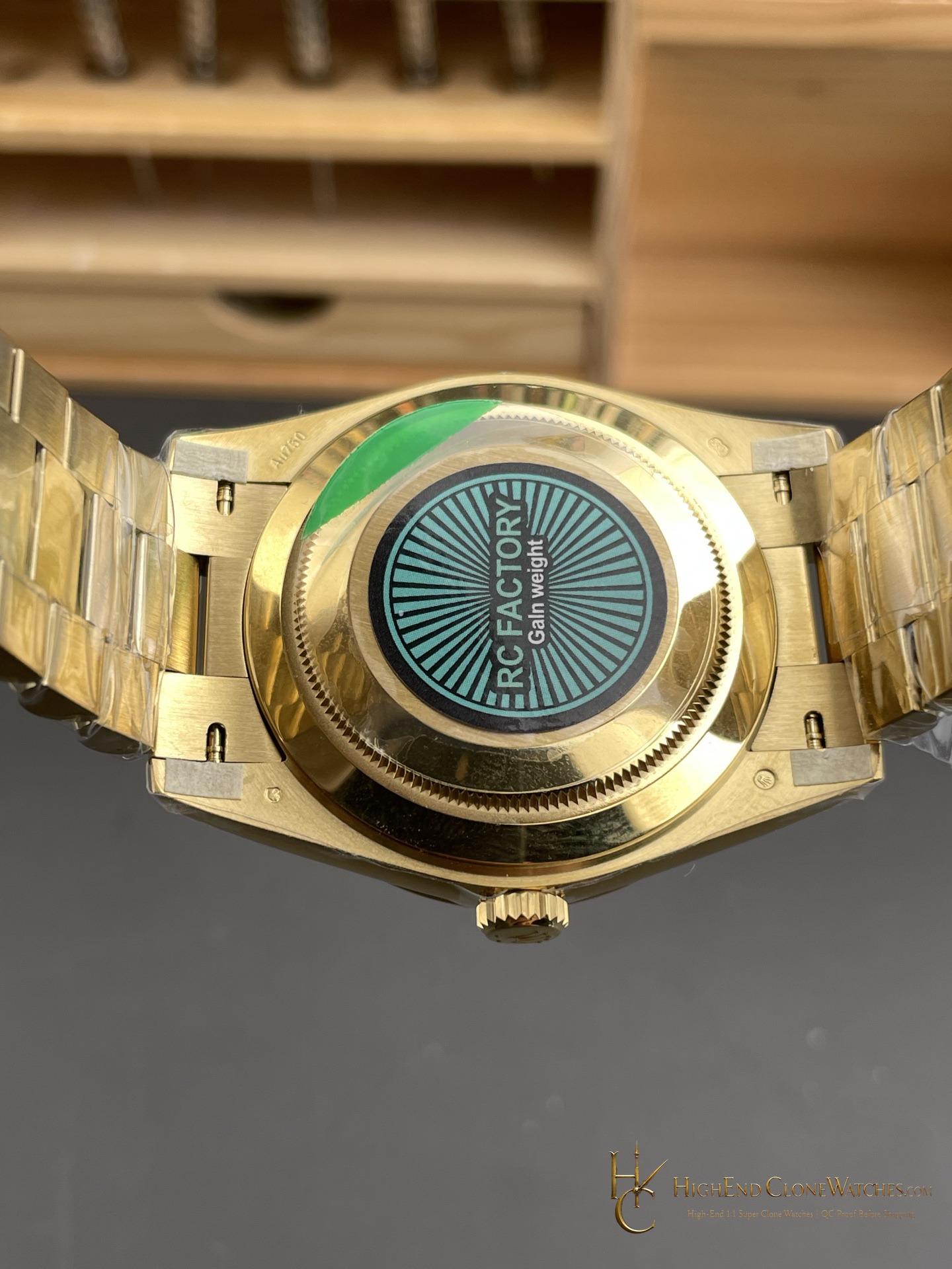 Rolex Day-Date m228238 side case profile super clone watch