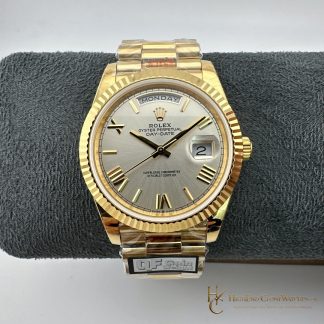 Rolex Day-Date m228238-0002 front view super clone watch