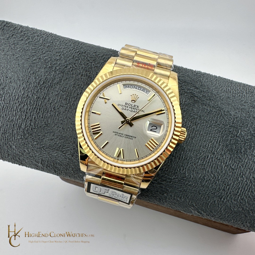 Rolex Day-Date m228238-0002 side case profile super clone watch