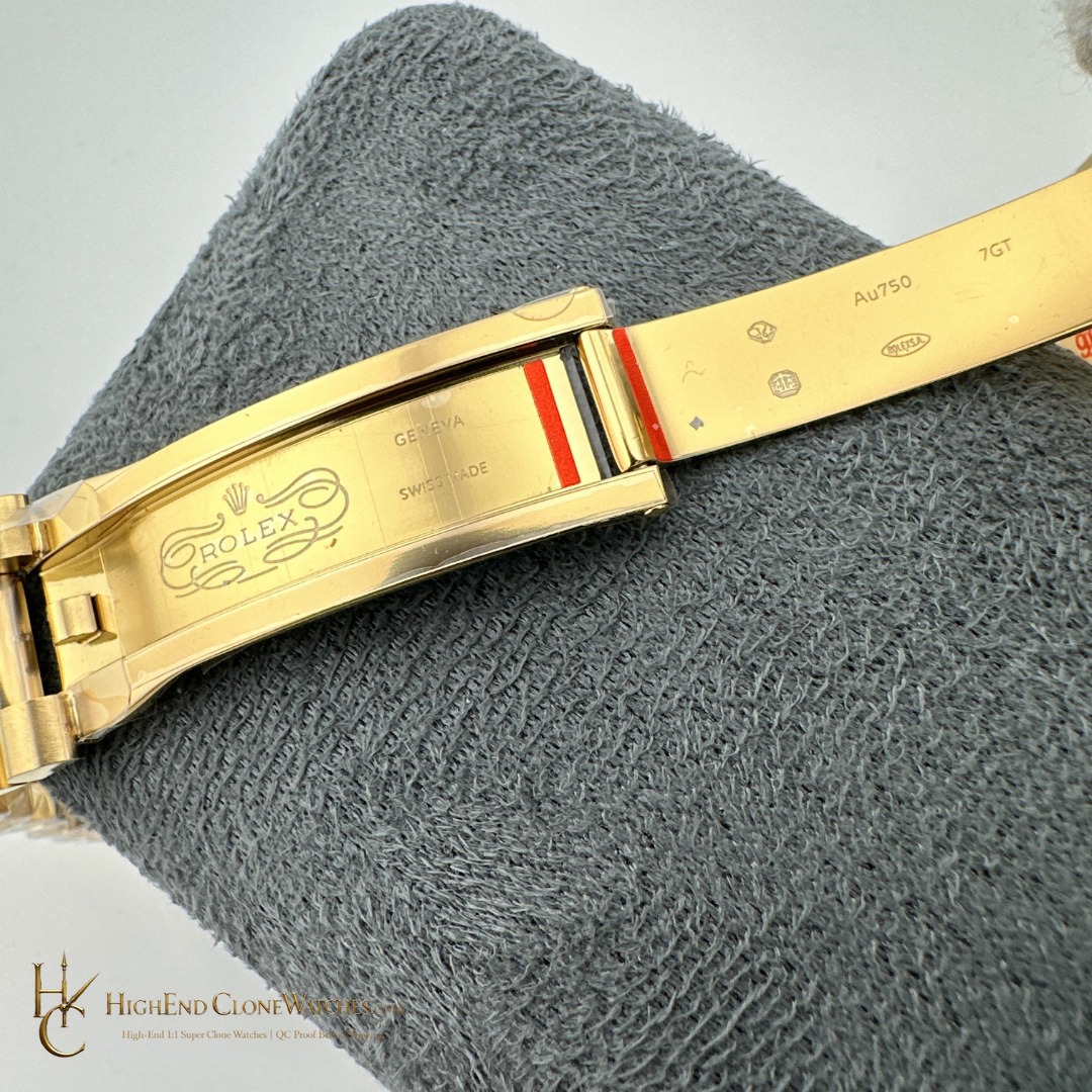 Rolex Day-Date m228238-0002 buckle or clasp detail super clone watch
