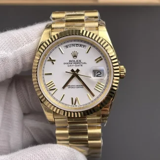 Rolex Day-Date m228238-0042 front view super clone watch