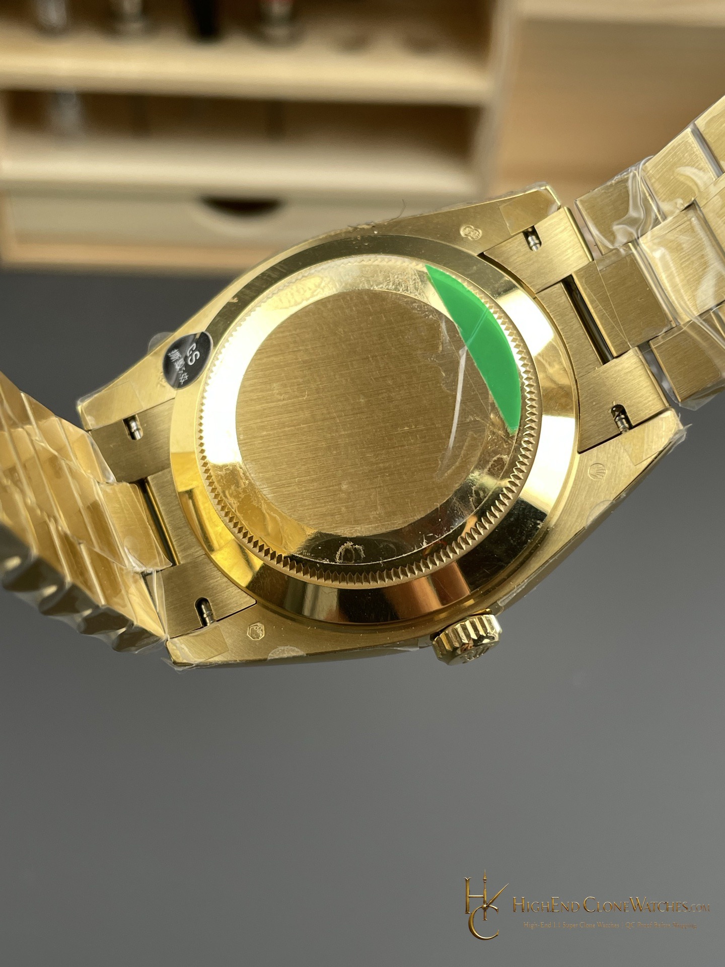 Rolex Day-Date m228238-0042 side case profile super clone watch