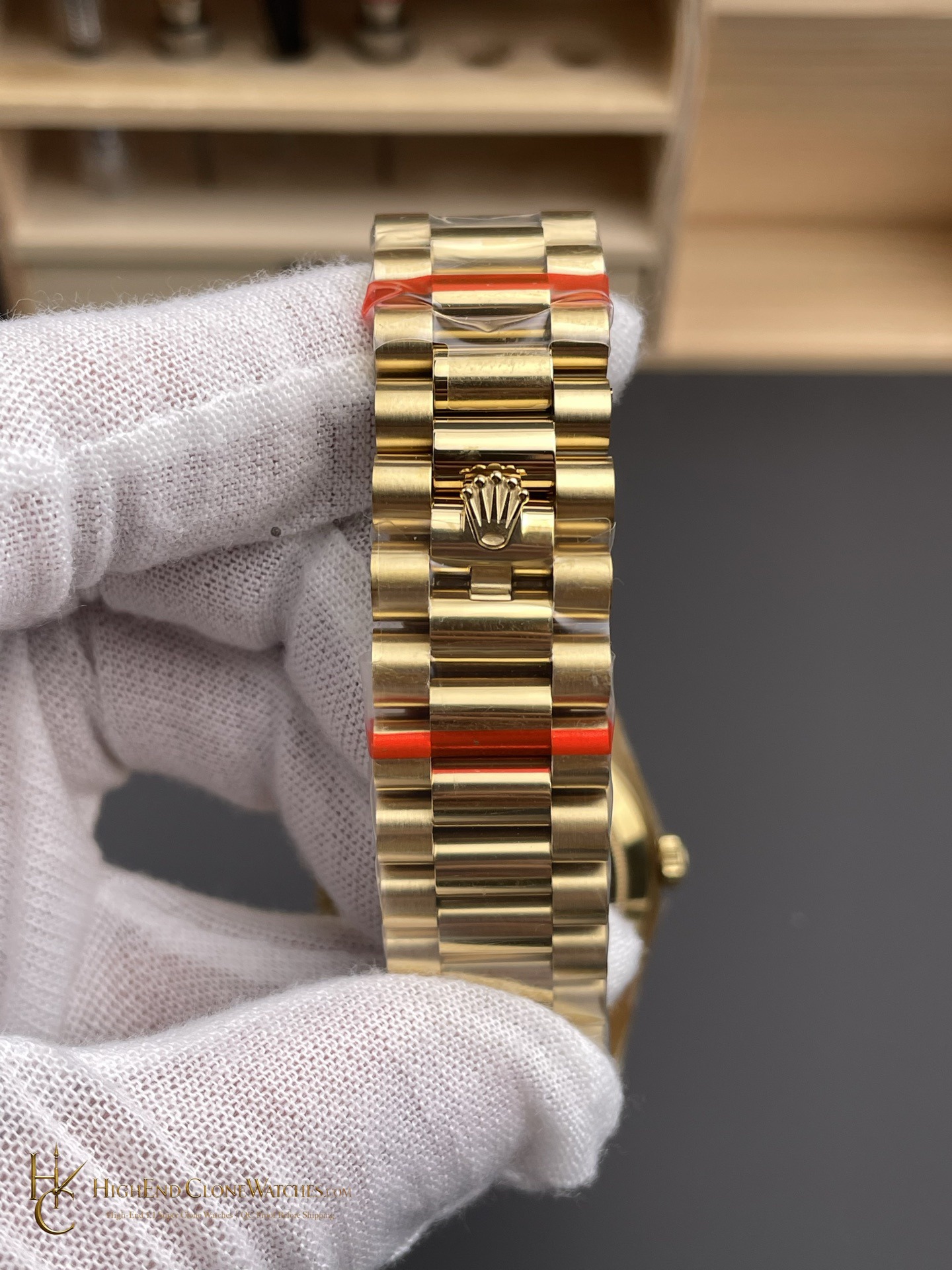 Rolex Day-Date m228238-0042 buckle or clasp detail super clone watch