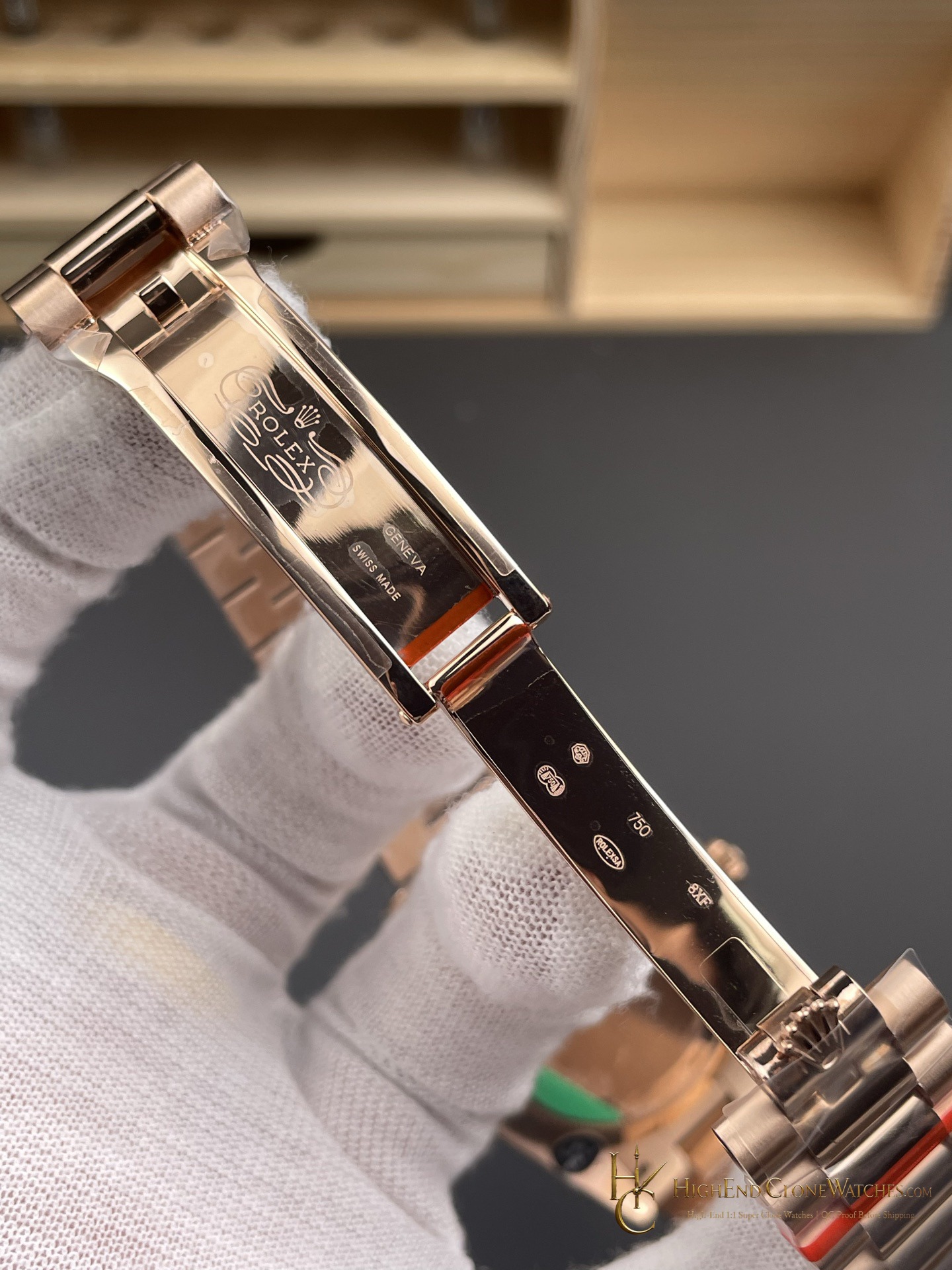 Rolex Day-Date 228235-0055 bracelet or strap fit super clone watch
