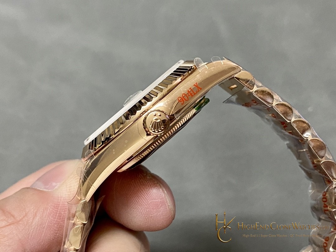 Rolex Day-Date 228235-0025 bracelet or strap fit super clone watch