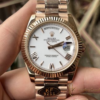 Rolex Day-Date 40 m228235-0032 front view super clone watch