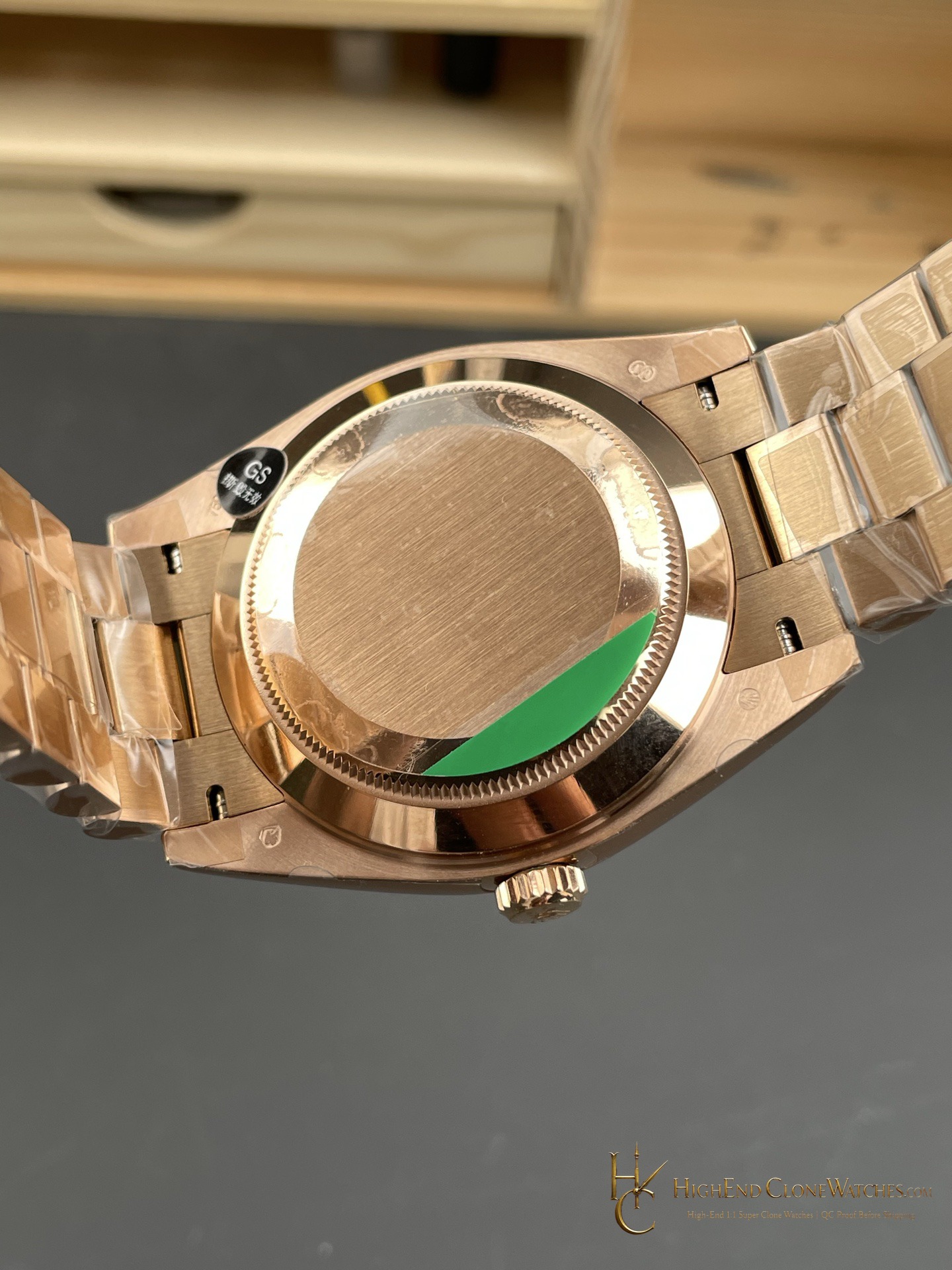 Rolex Day-Date m228235 side case profile super clone watch