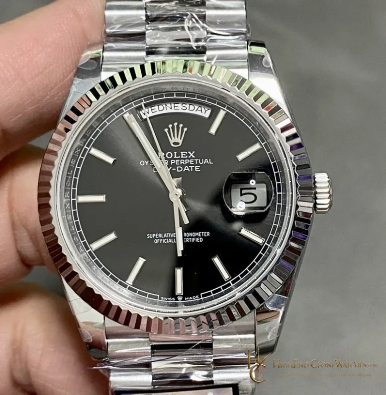 Rolex Day-Date m228239-0004 front view super clone watch