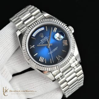 Rolex Day-Date 228239 front view super clone watch