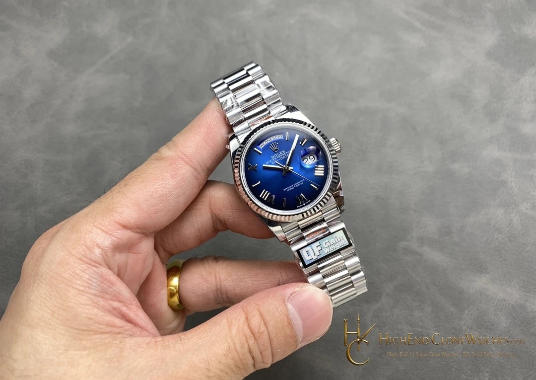 Rolex Day-Date 128239-0063 side case profile super clone watch
