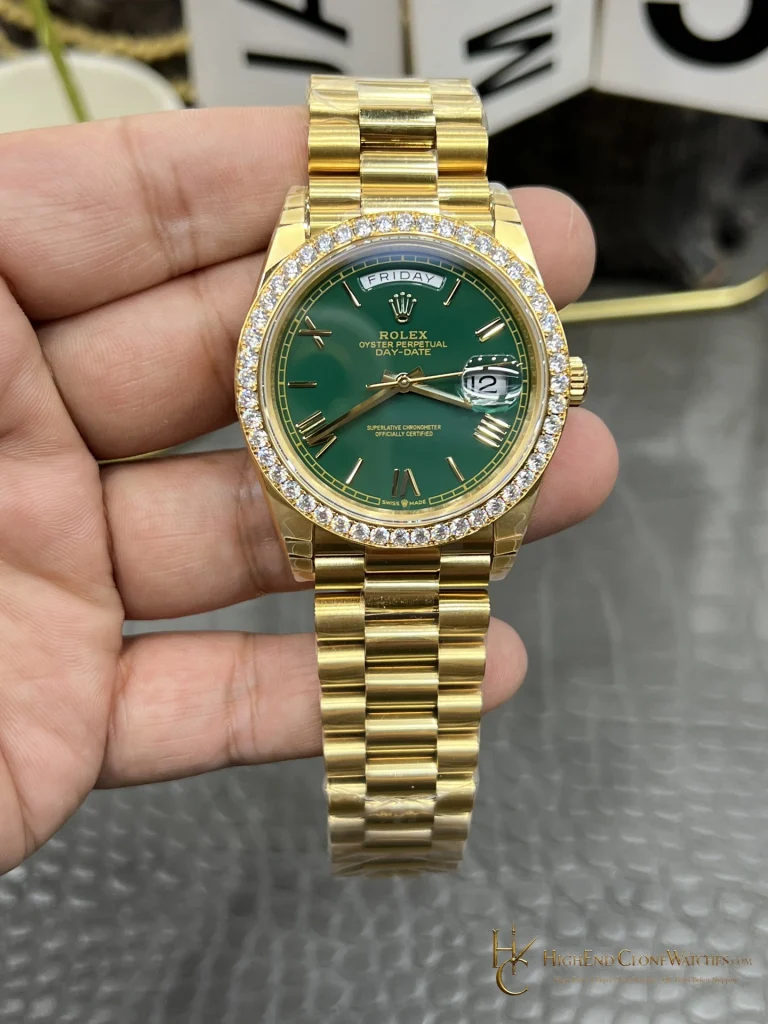 Rolex Day-Date M228398TBR-0040 front view super clone watch