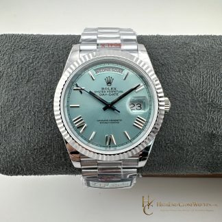 Rolex Day-Date m128236-0018 front view super clone watch
