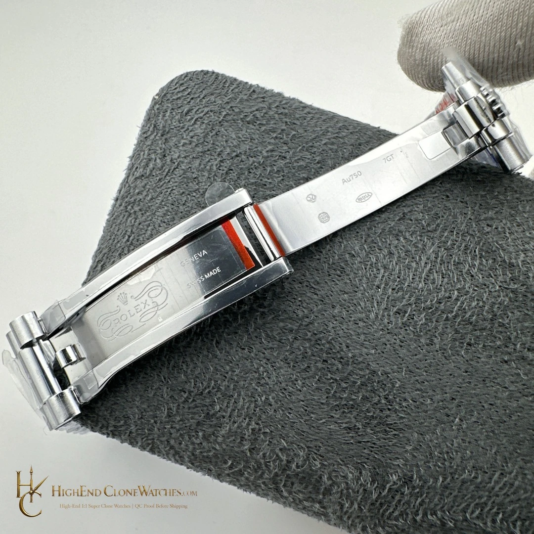 Rolex Day-Date m128236-0018 caseback view super clone watch