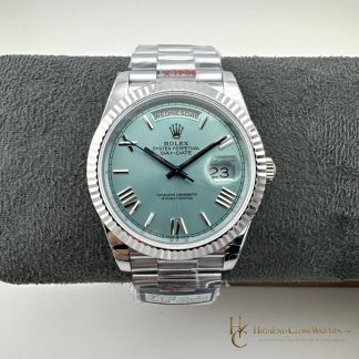 Rolex Day-Date m228236-0012 front view super clone watch