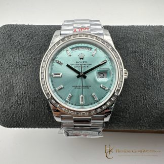 Rolex Day-Date 228396TBR front view super clone watch